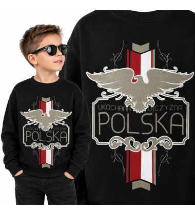 Bluza dziecięca Patriotyczna UKOCHANA OJCZYZNA